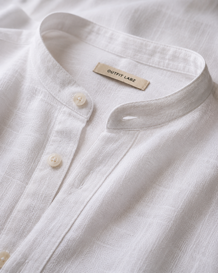 Camisa Henley - Lino Premium