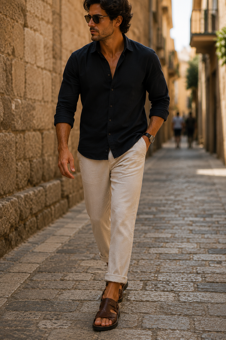 Sandalias Milano – Cuero Premium
